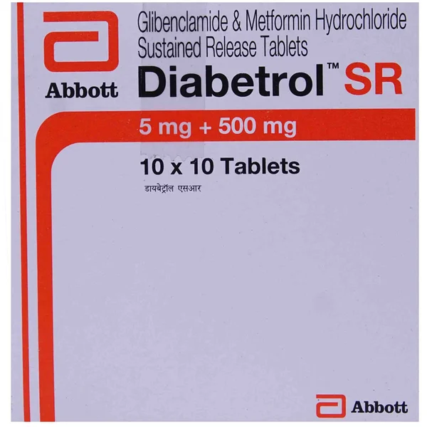 Diabetrol SR Tablet 10's, Pack of 10 TABLETS