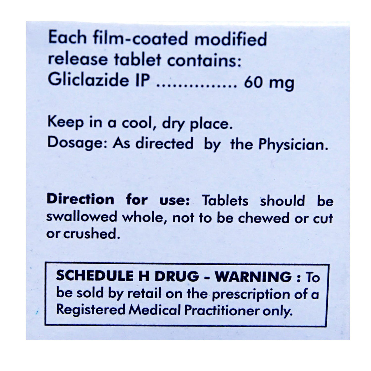 Dianorm-OD 60 Tablet 10's, Pack of 10 TABLETS Dianorm-OD 60 Tablet 10's, Pack of 10 TABLETS