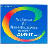 Diavit Plus Capsule 10's, Pack of 10 CAPSULES