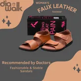 Dr. Sayani's Diabetic Footwear Ladies Sandale-0234, 1 Count, Pack of 1