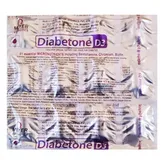 Diabetone D3 Tablet 15's, Pack of 15