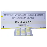 Diapride M 0.5 Tablet 15's, Pack of 15 TABLETS