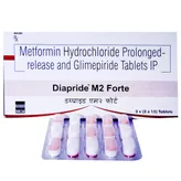 Diapride M2 Forte Tablet 15's, Pack of 15 TABLETS