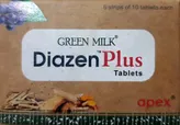 Apex Diazen Plus, 10 Tablets, Pack of 10