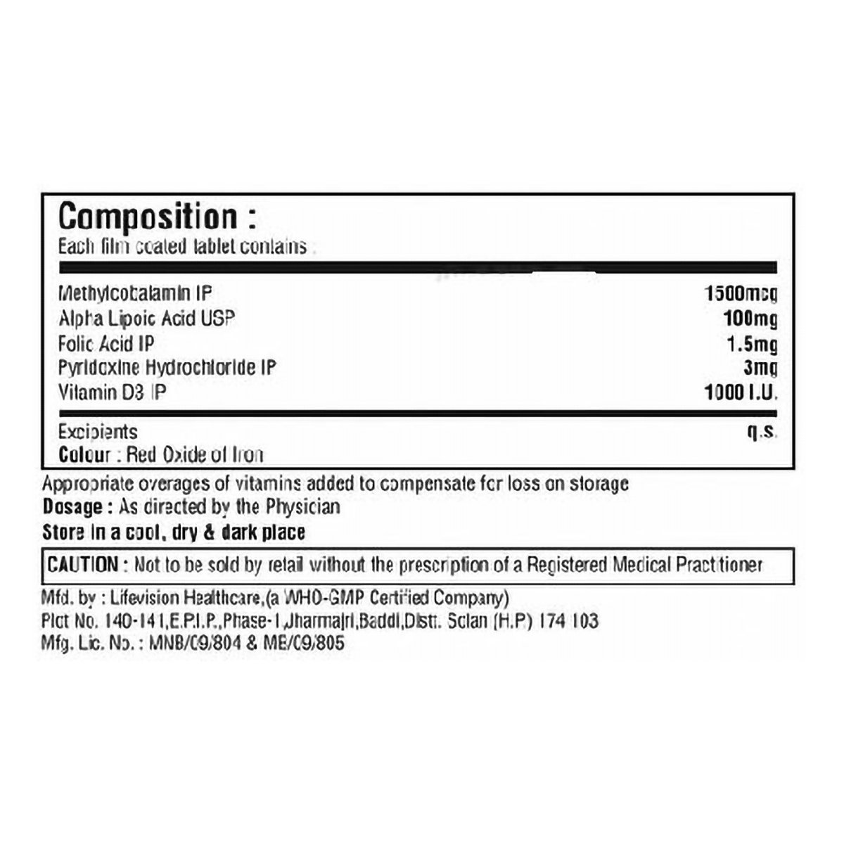 Dianext-D Tablet 10's, Pack of 10 Dianext-D Tablet 10's, Pack of 10