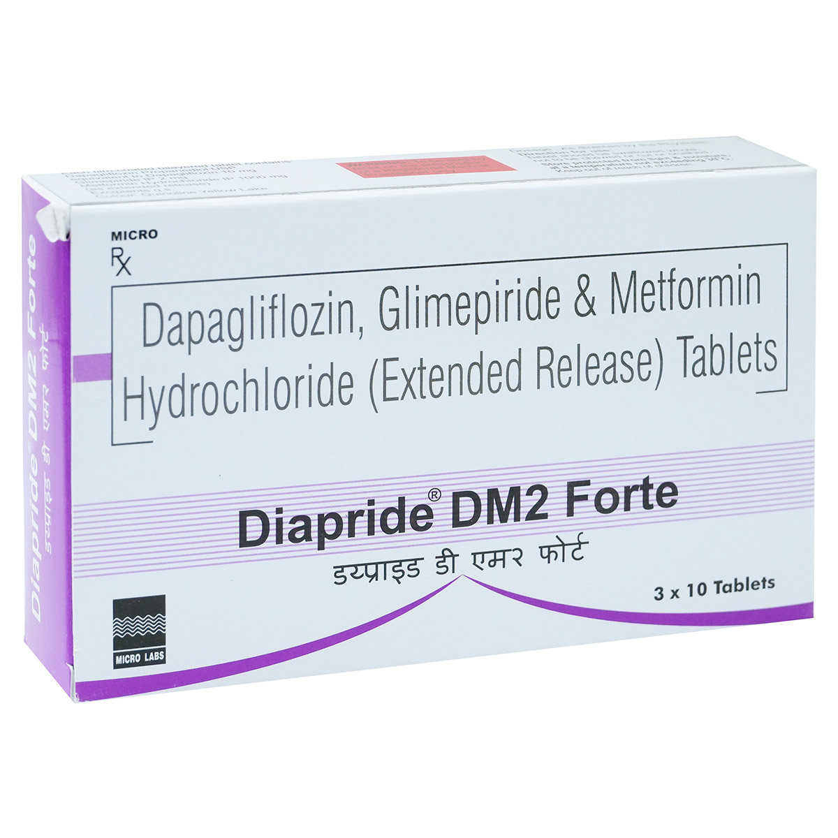 Diapride DM2 Forte Tablet 10's, Pack of 10 TABLETS Diapride DM2 Forte Tablet 10's, Pack of 10 TABLETS