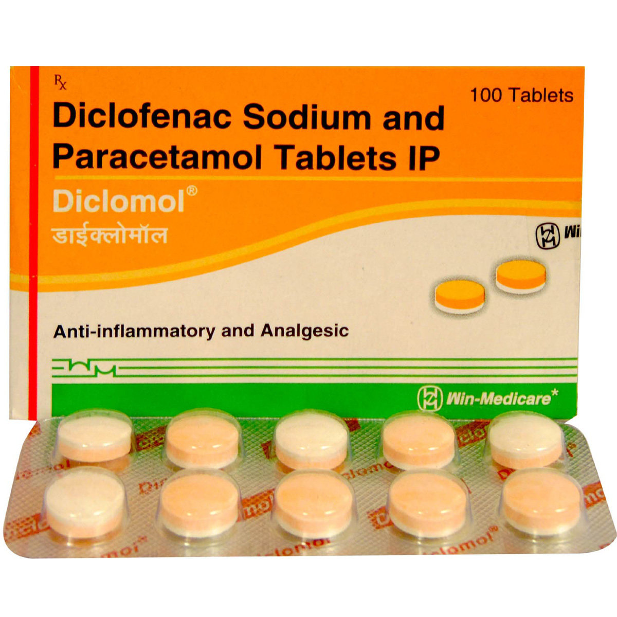 Diclomol Tablet 10's, Pack of 10 TABLETS Diclomol Tablet 10's, Pack of 10 TABLETS