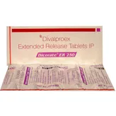 Dicorate ER 250 Tablet 10's, Pack of 10 TABLETS