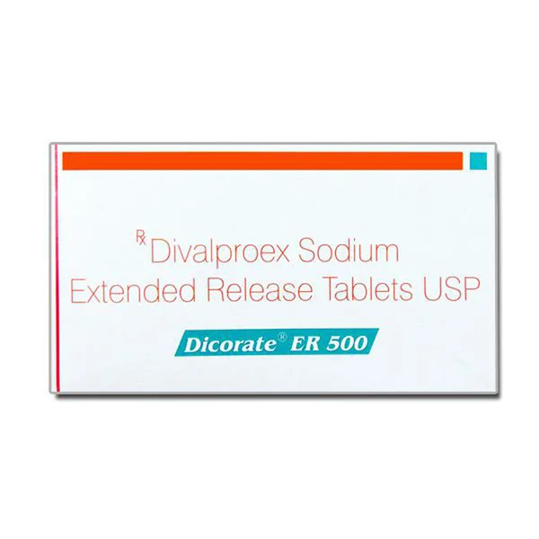 Dicorate ER 500 Tablet 10's, Pack of 10 TABLETS