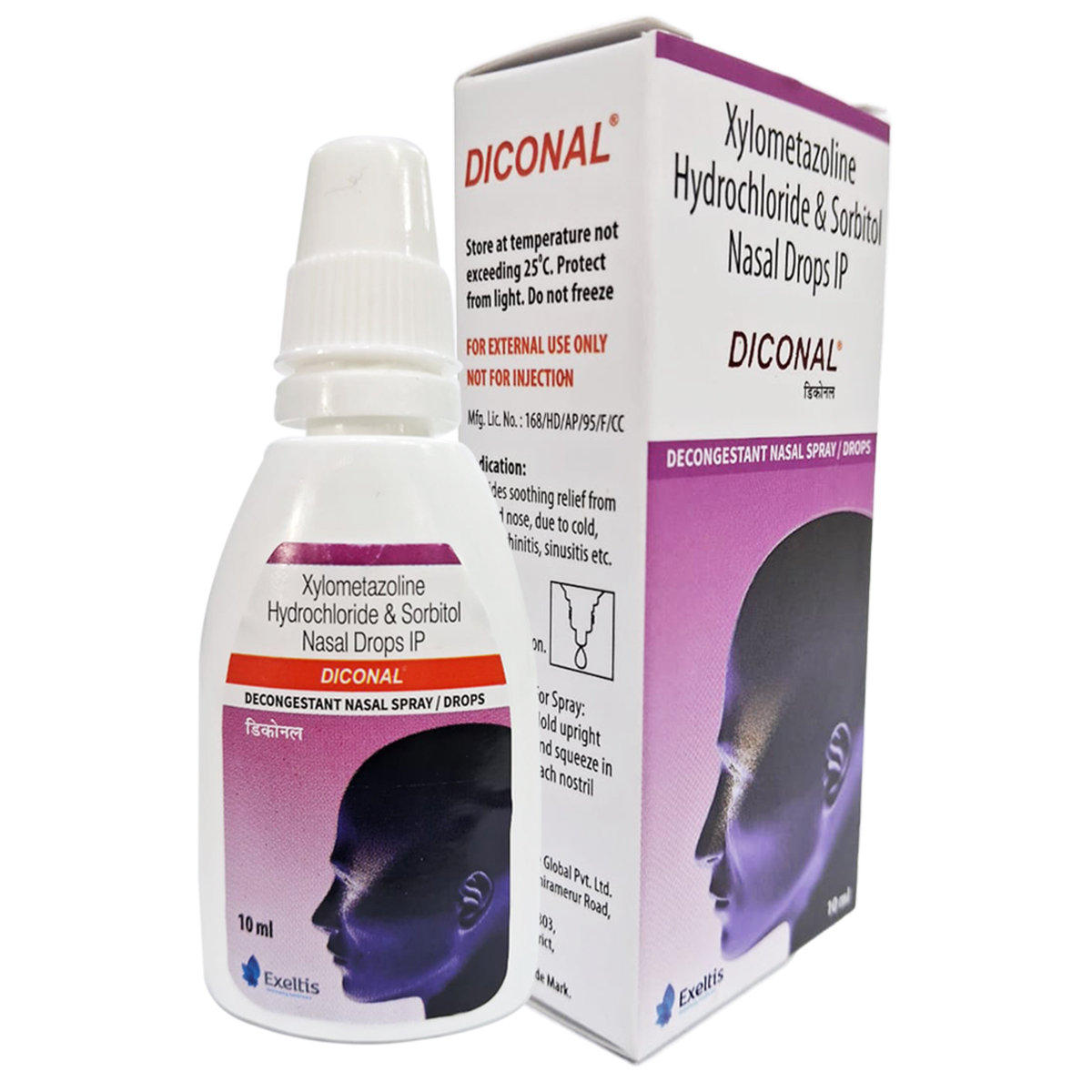 Diconal Nasal Drops 10 ml, Pack of 1 Diconal Nasal Drops 10 ml, Pack of 1