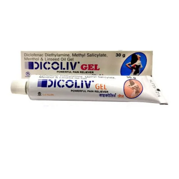 Dicoliv Gel 30 gm, Pack of 1 GEL