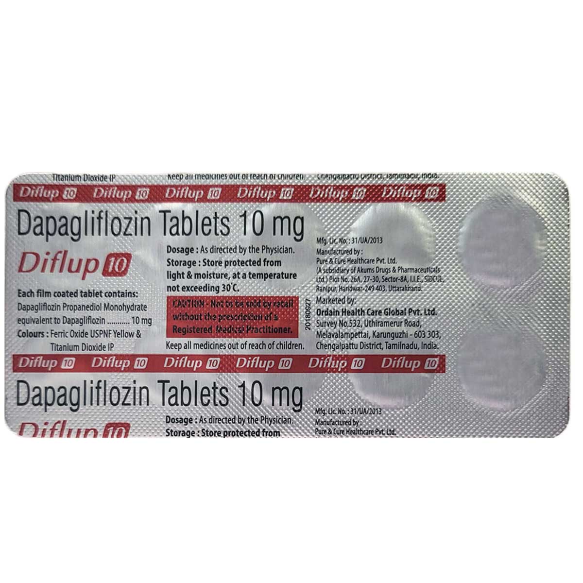 Diflup 10 Tablet 10's, Pack of 10 TABLETS Diflup 10 Tablet 10's, Pack of 10 TABLETS