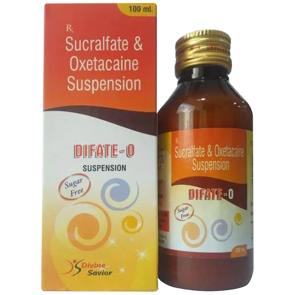 Difate-O Sugar Free Suspension 100 ml