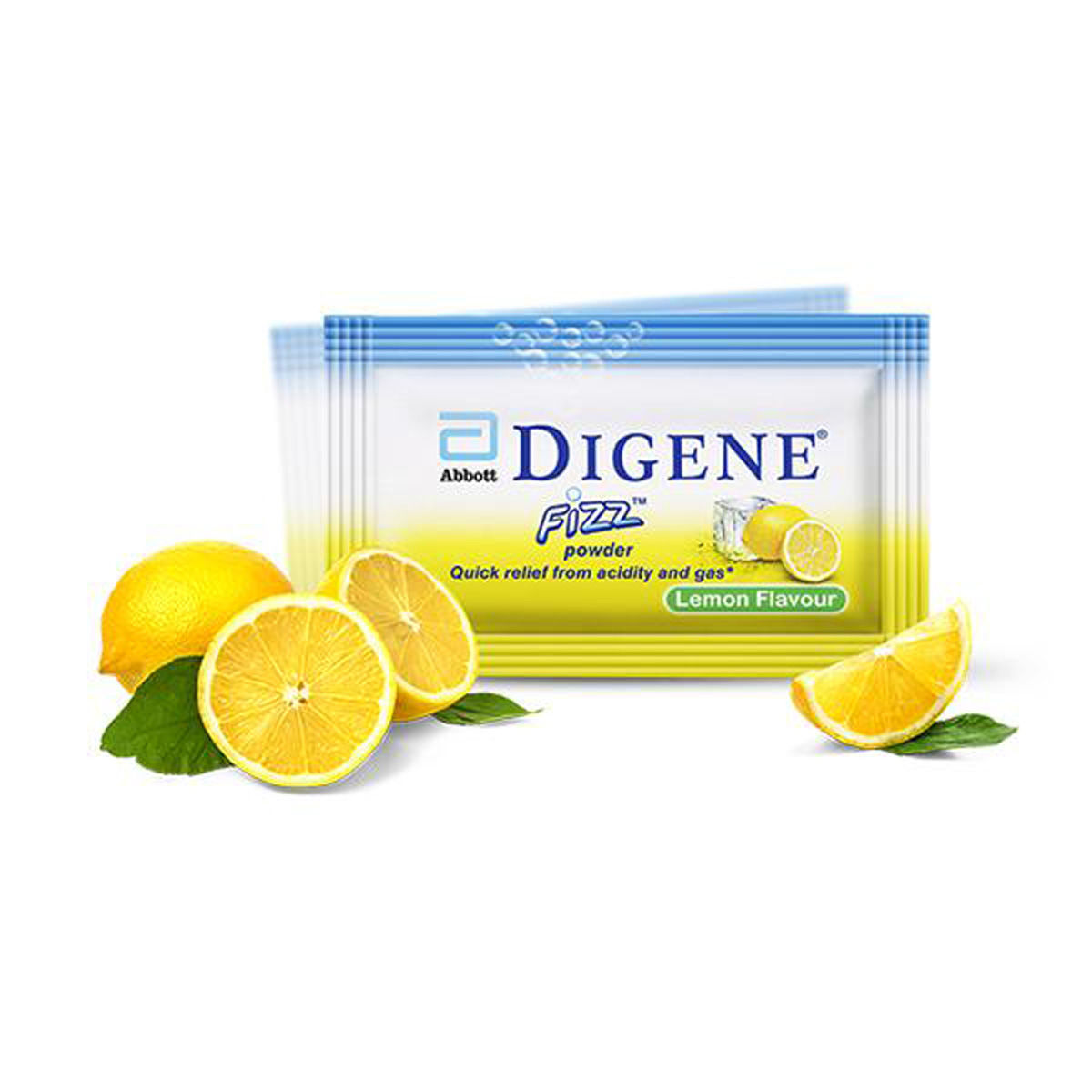 Buy Digene Fizz Lemon Flavoured Powder, 5 gm Online