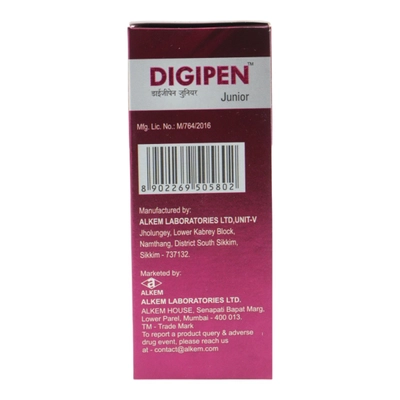 Digipen Junior Syrup 60 ml, Pack of 1 SYRUP