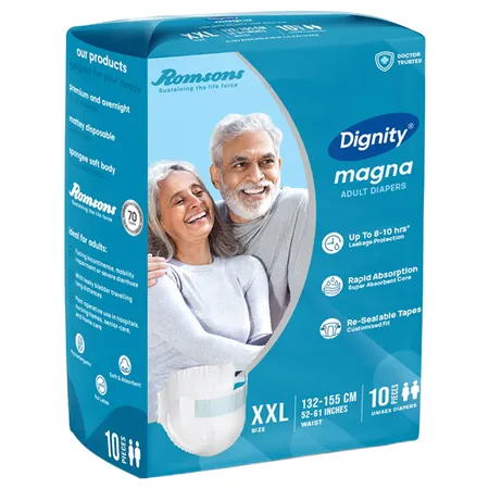 Dignity Magna Adult Diapers XXL, 10 Count