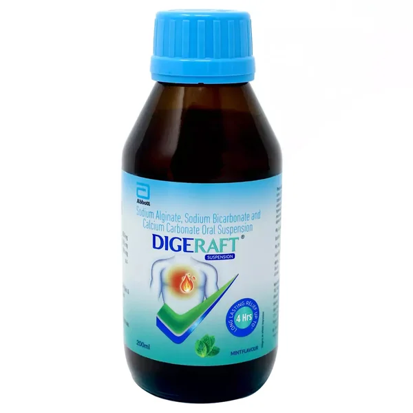 Digeraft Mint Flavour Oral Suspension 200 ml