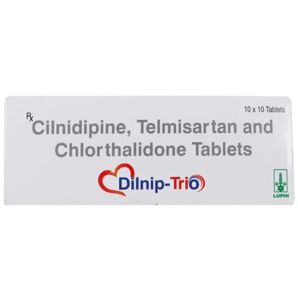 Dilnip-Trio Tablet 10's, Pack of 10