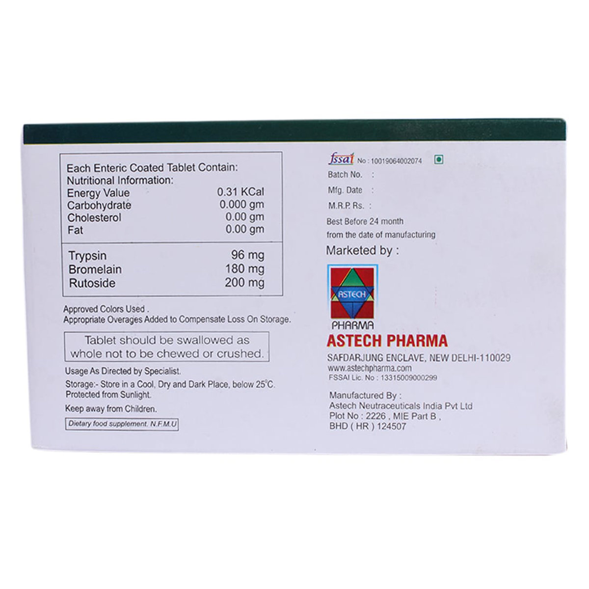 Dill-N Tablet 10's, Pack of 10 Dill-N Tablet 10's, Pack of 10