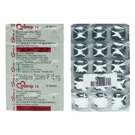 Dilnip 10 Tablet 15's