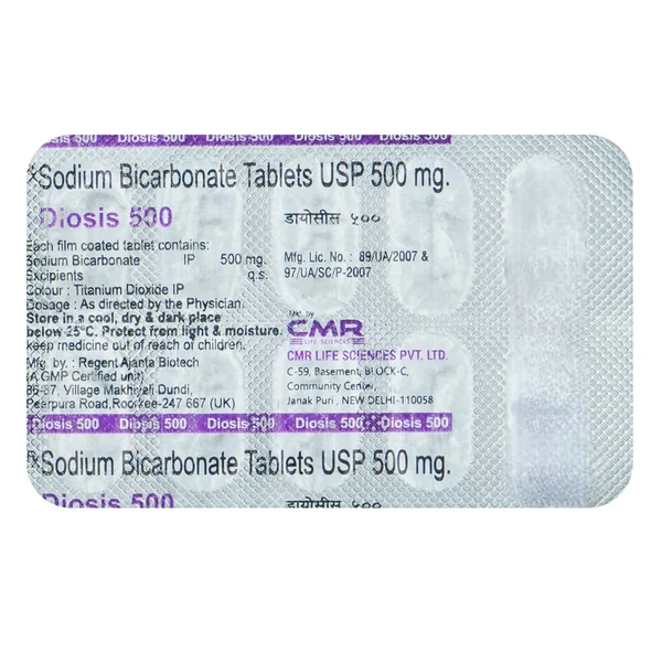 Diosis 500 mg Tablet 10's