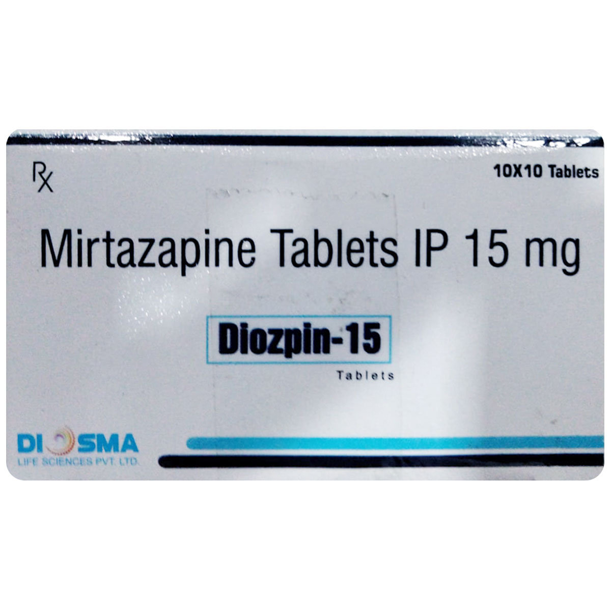 Diozpin-15 Tablet 10's, Pack of 10 TABLETS Diozpin-15 Tablet 10's, Pack of 10 TABLETS