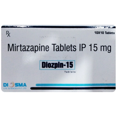 Diozpin-15 Tablet 10's, Pack of 10 TABLETS