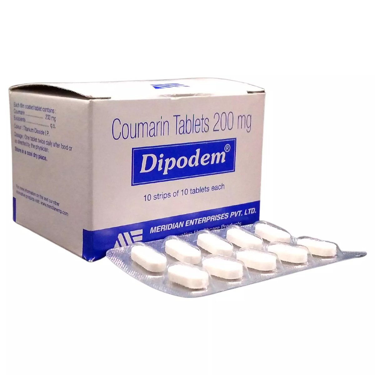 Dipodem 200 mg Tablet 10's, Pack of 10 Dipodem 200 mg Tablet 10's, Pack of 10