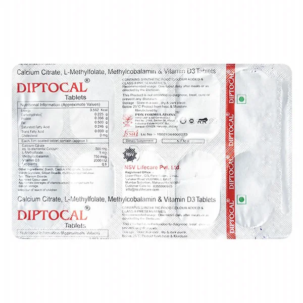 Diptocal Tablet 10's