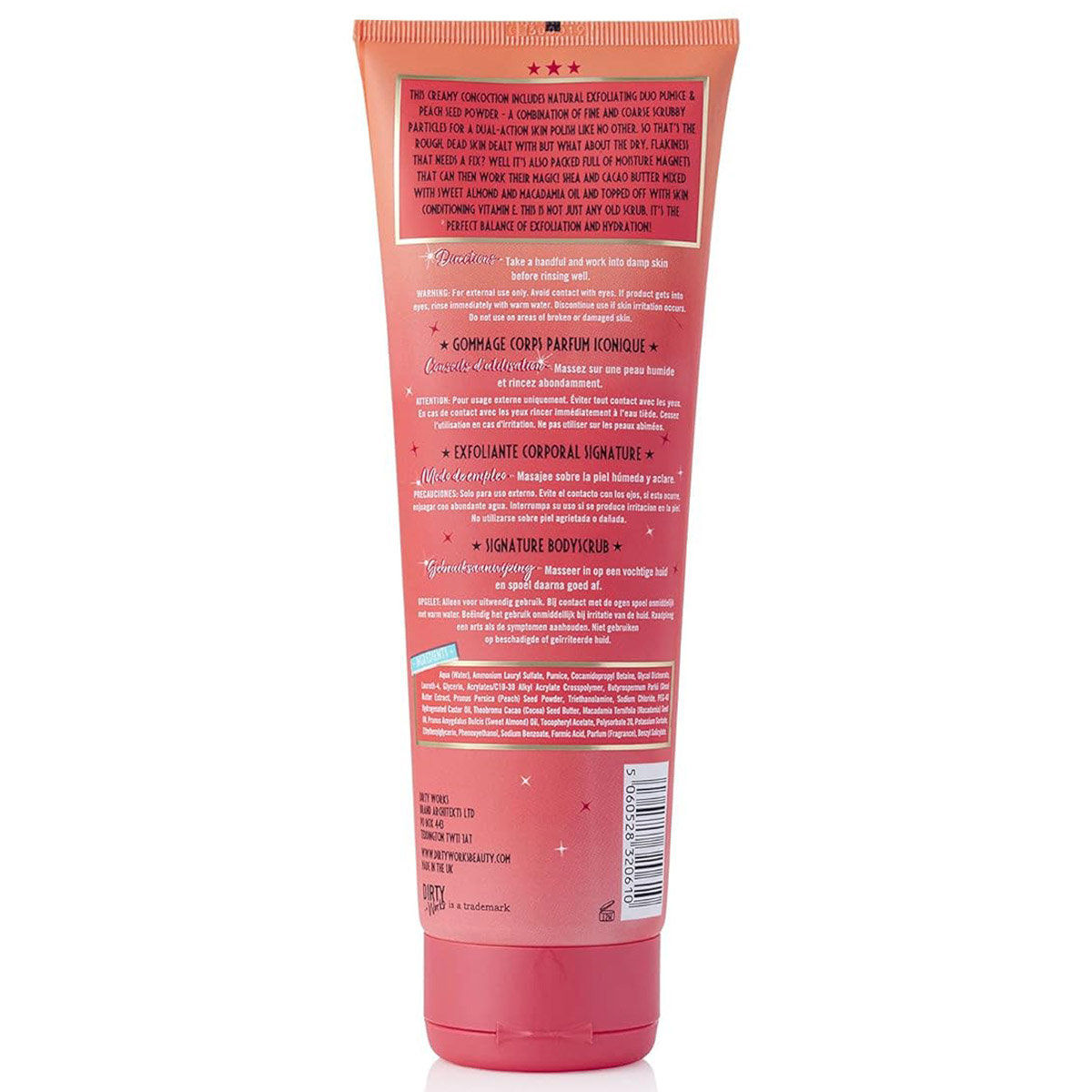 Dirty Works Lovely Scrubbly Body Scrub, 250 gm, Pack of 1 Dirty Works Lovely Scrubbly Body Scrub, 250 gm, Pack of 1