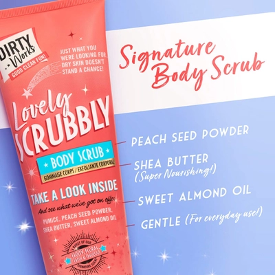 Dirty Works Lovely Scrubbly Body Scrub, 250 gm, Pack of 1