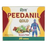 Patanjali Divya Peedanil Gold, 20 Tablets, Pack of 1