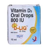 D-LIQ Oral Drop 15 ml, Pack of 1 ORAL DROPS