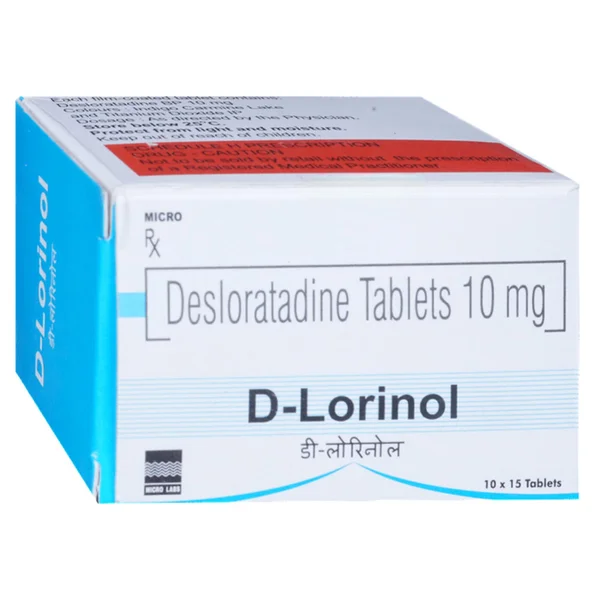 D-Lorinol Tablet 15's, Pack of 15 TabletS