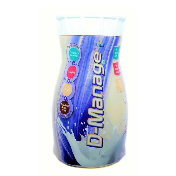 D-Manage Vanilla Flavour Powder 500 gm, Pack of 1