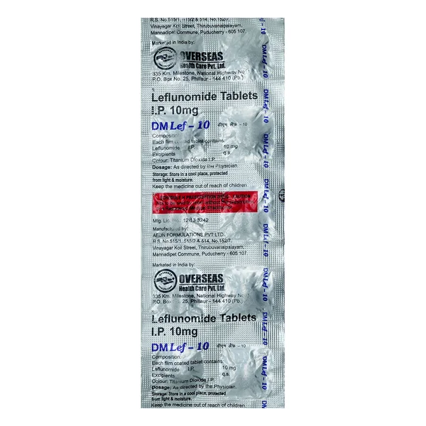 Dmlef 10mg Tablet 10's