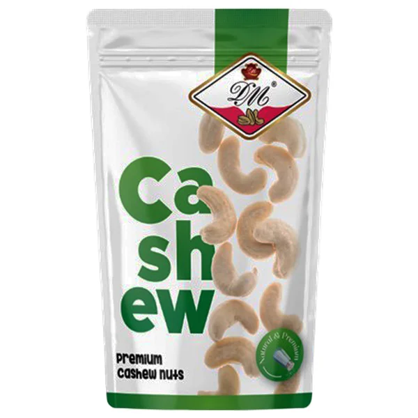 DM Natural Premium Cashewnuts, 50 gm, Pack of 1