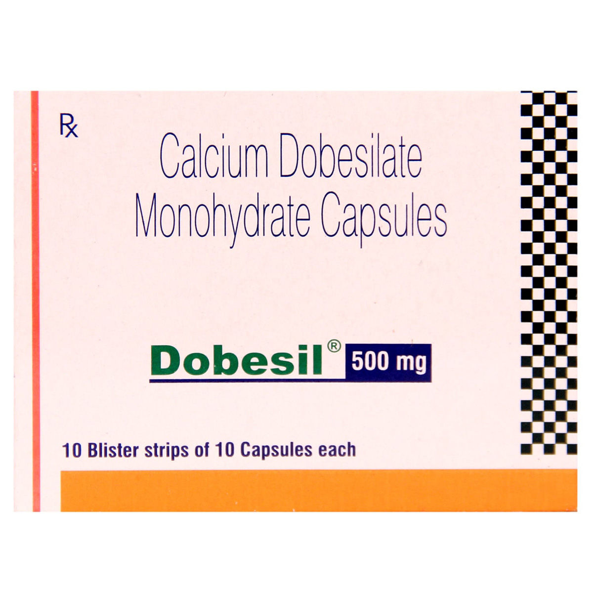 Buy Dobesil 500 Capsule 10's Online
