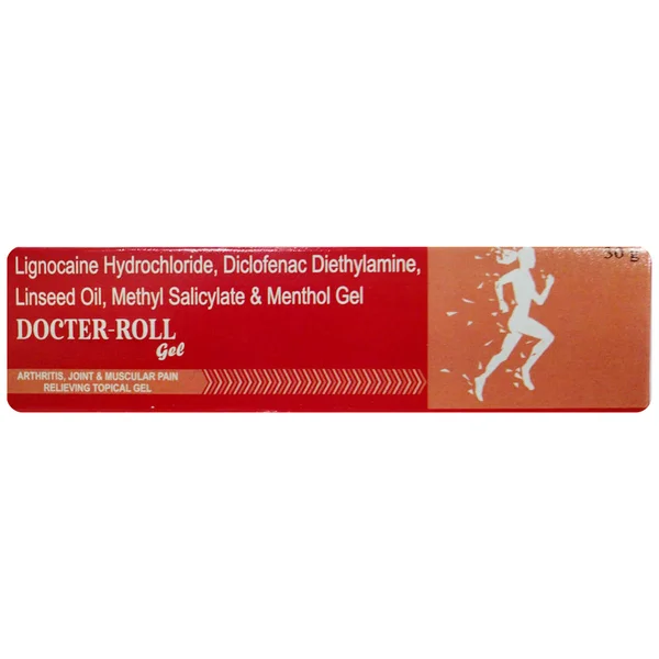 Docter-Roll Gel 30 gm, Pack of 1 Gel