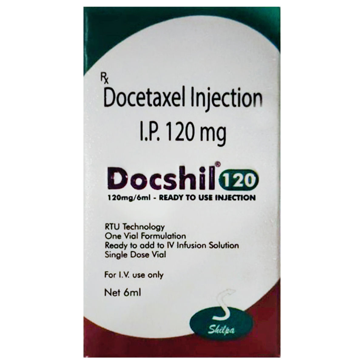 Buy Docshil 120 Injection 6 ml online | Uses, Side Effects, Price and ...