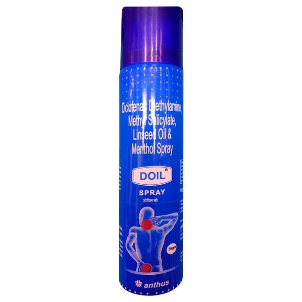 Doil Methol Spray, 55 gm