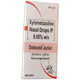 Dolocold Junior Nasal Drops 10 ml, Pack of 1 TABLET