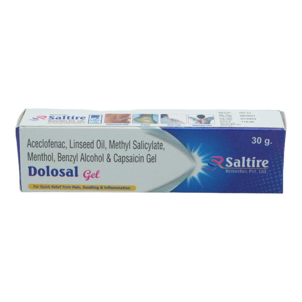Dolosal Gel 30 gm, Pack of 1 GEL Dolosal Gel 30 gm, Pack of 1 GEL