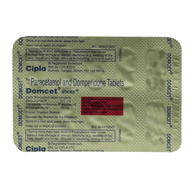 Domcet 10 mg Tablet 10's, Pack of 10 TabletS