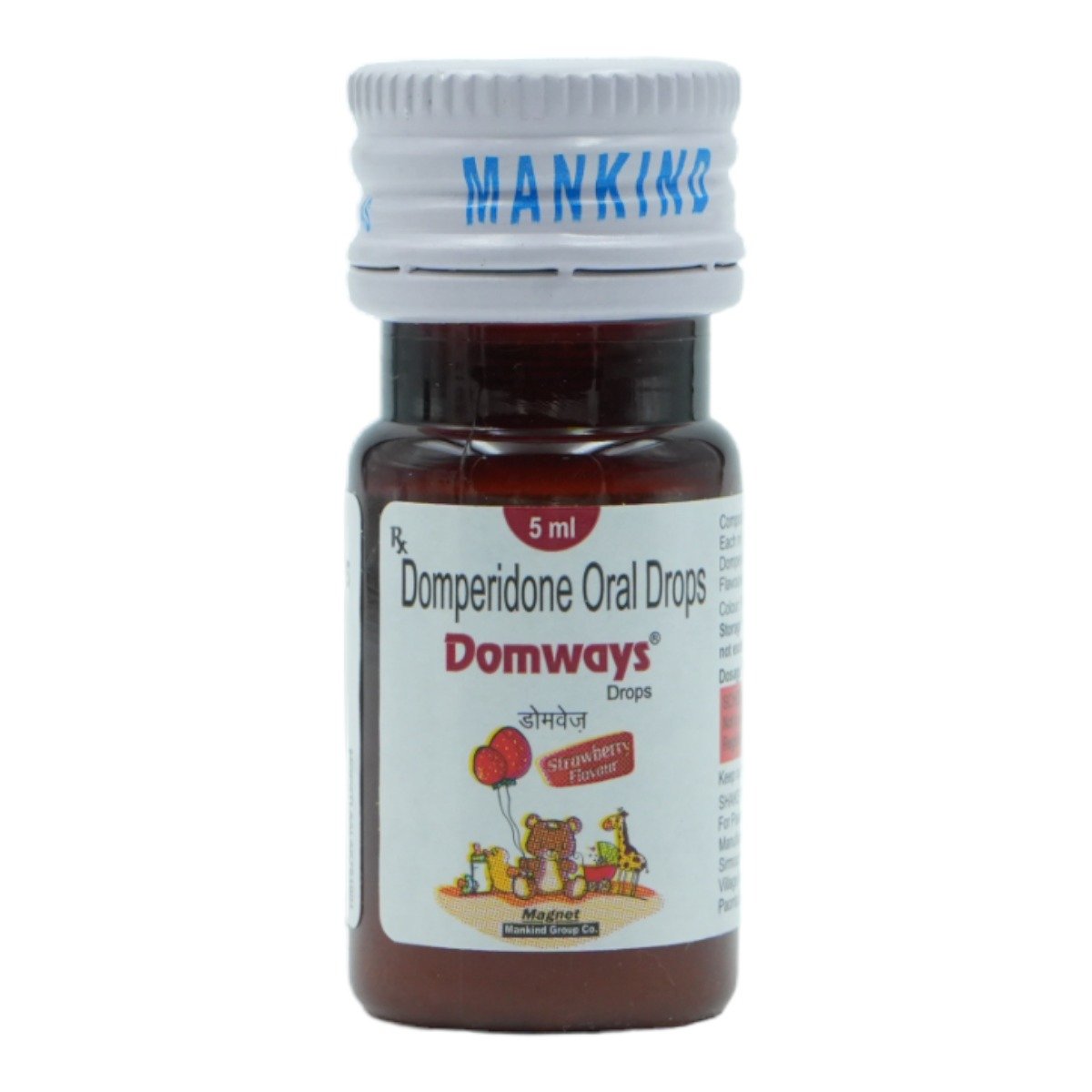 Domways Strawberry Oral Drops 5 ml, Pack of 1 ORAL DROPS Domways Strawberry Oral Drops 5 ml, Pack of 1 ORAL DROPS