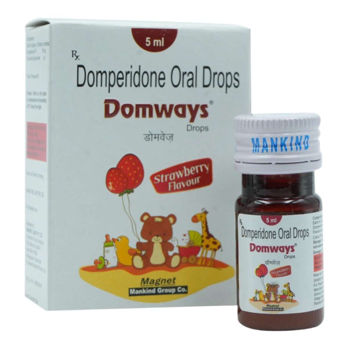 Domways Strawberry Oral Drops 5 ml, Pack of 1 ORAL DROPS Domways Strawberry Oral Drops 5 ml, Pack of 1 ORAL DROPS