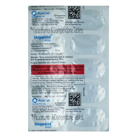 Dopabid Tablet 10's