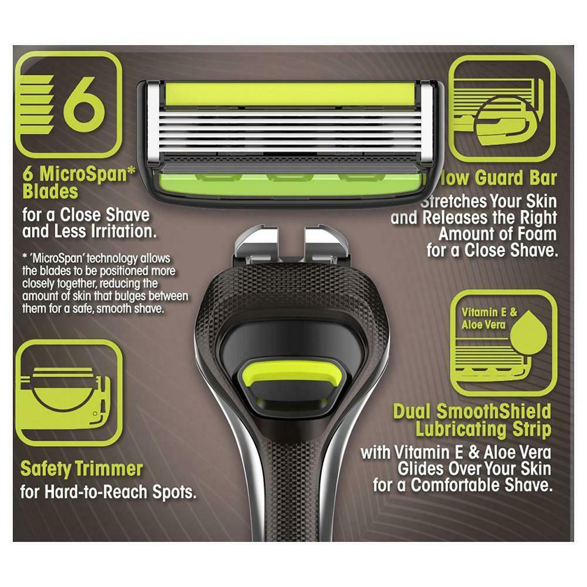 Darko Razor Dorco Pace Pro 6 Razor+Cartridge, 2 Count Price, Uses, Side Effects ...