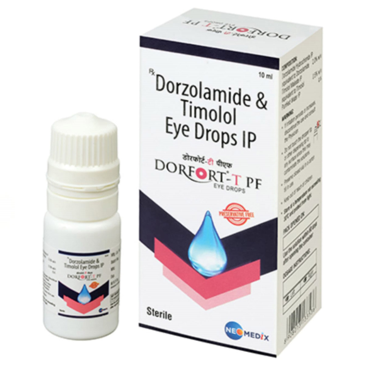 Dorfort-T PF Eye Drops 10 ml, Pack of 1 Dorfort-T PF Eye Drops 10 ml, Pack of 1