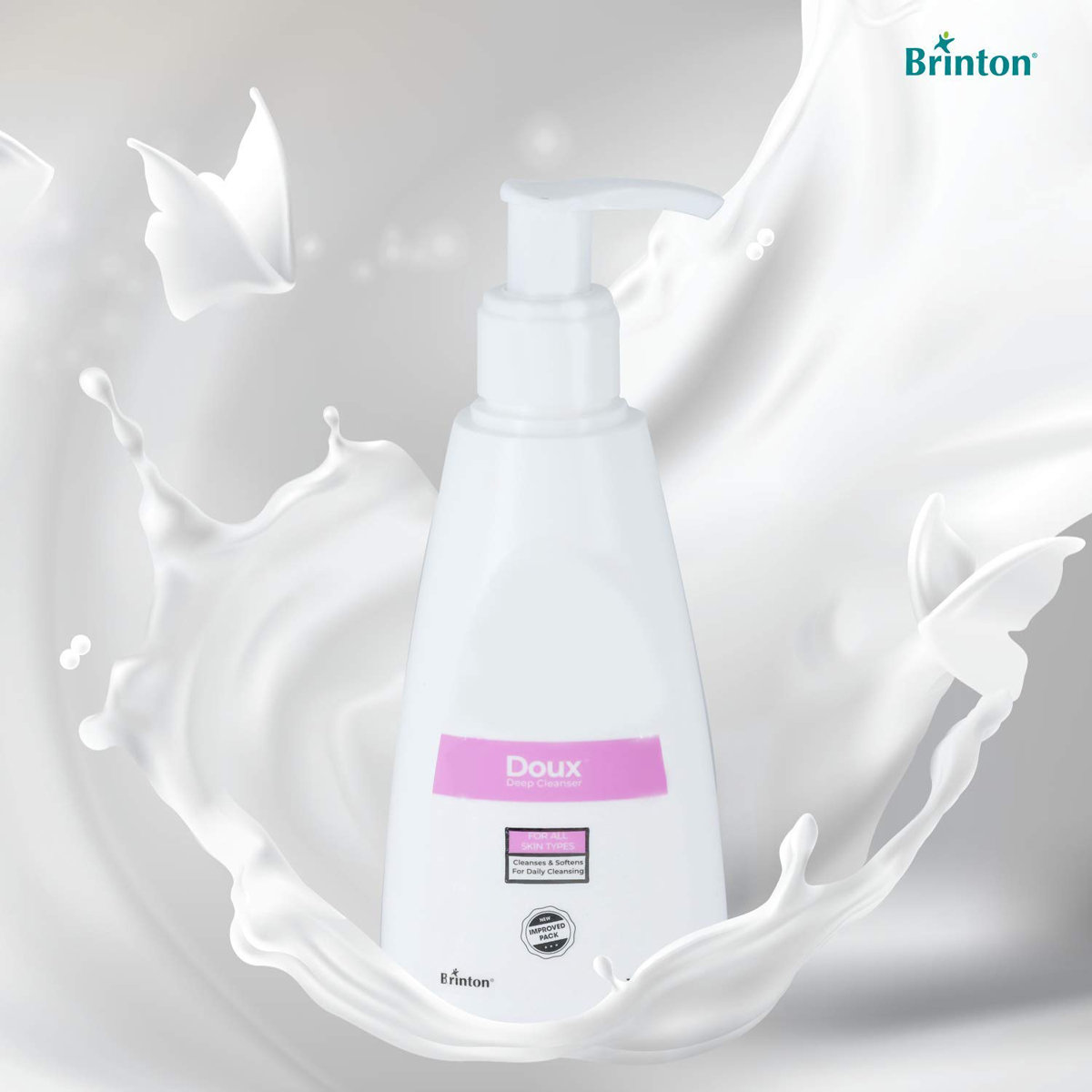 Doux Deep Cleanser 100 ml | Cleanses & Softens Skin | For Daily Cleansing | For All Skin Type, Pack of 1 Doux Deep Cleanser 100 ml | Cleanses & Softens Skin | For Daily Cleansing | For All Skin Type, Pack of 1